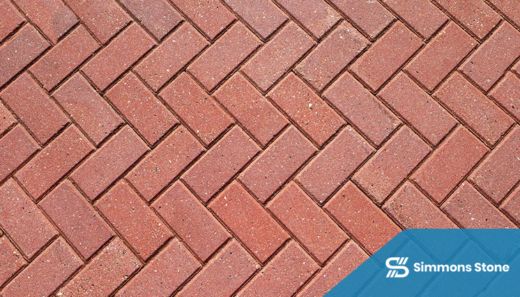 brick patio showcasing color and durability