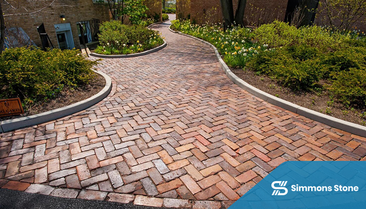 brick paver pathway styles