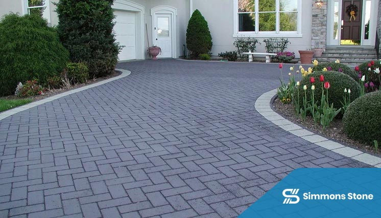 Concrete paving for Pasadena driveway