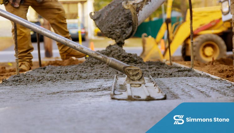 Concrete pavement