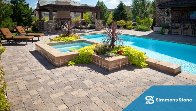 Stone Pool Deck